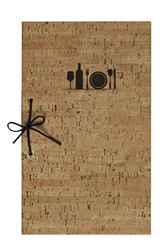 Lacor Helen Collection 28342 menyhållare av konstläder bundet med läderspänne, termoförseglad, 16 x 28,5 cm 8414271283420