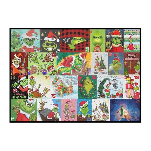 1 Set Adventskalender Pusselset Utsökt Visuell Design Korrosionsbeständig Långvarig Blind Box YIXI1015-666 1 Set Adventskalender Pusselset Utsökt Visuell Design Korrosionsbeständig Långvarig Blind Box YIXI1015-666