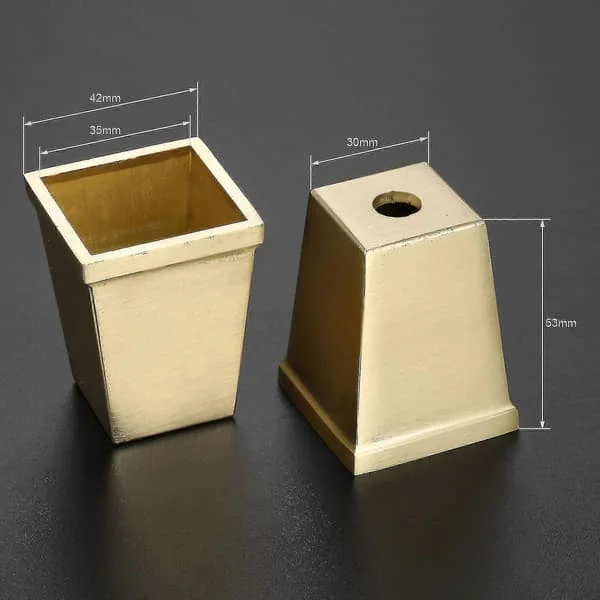 1 pc Furniture Leg Protector Solid Copper Tip Brushed Brass Table Chair Cylinder/Cone Feet Protection Decor 20-42mm Bottom Safe Pad05468# 7 XJFD-14923-4 1 pc Furniture Leg Protector Solid Copper Tip Brushed Brass Table Chair Cylinder/Cone Feet Protection Decor 20-42mm Bottom Safe Pad05468# 7 XJFD-14923-4
