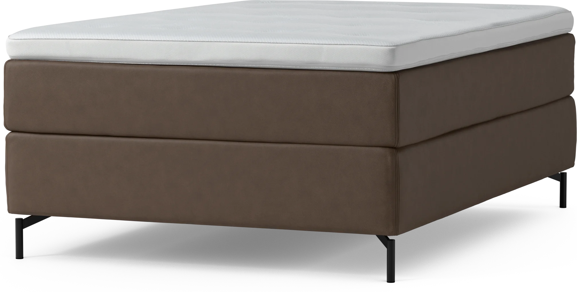 Delux Dream Kontinentalsäng, enkelsäng 140 cm med bäddmadrass och sängben ERvcF