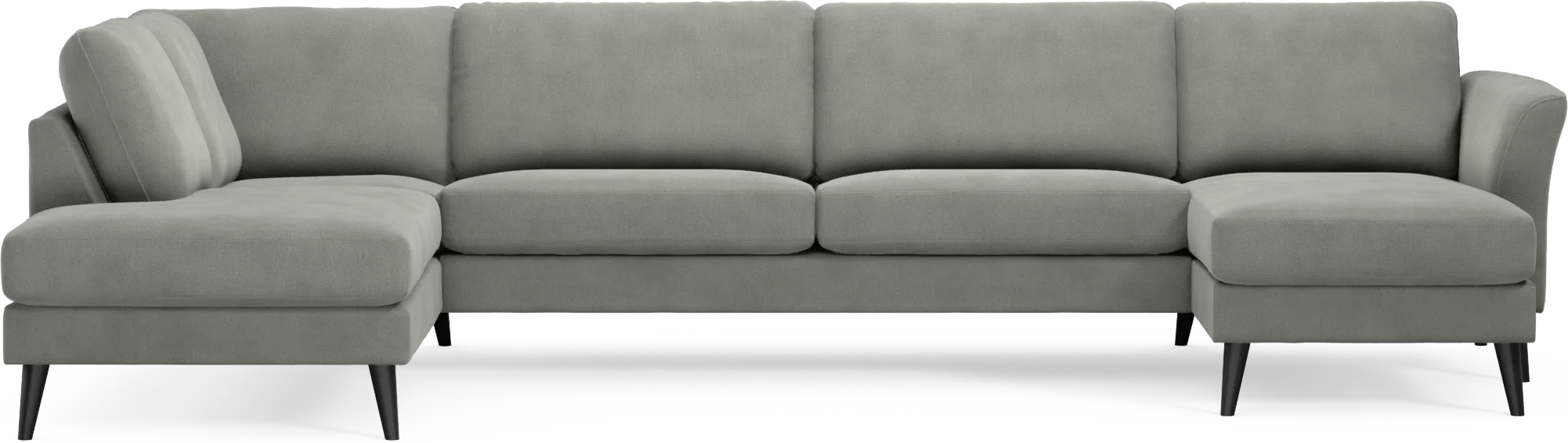 Bridge 3-sits soffa med divan vänster och schäslong höger MFXpI