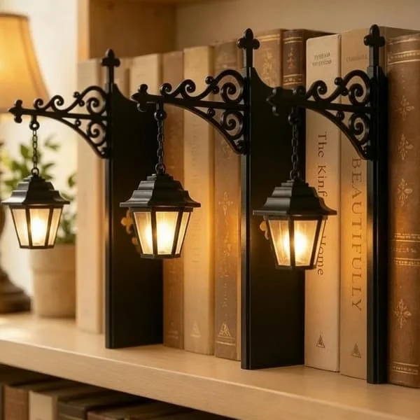 1/2/3 STK Vintage Biblioteklykta LED Bokhyllalampa, Varm Läslampa, Metall Bokstöd Dekor för Hemmabibliotek och Läsare-FY- 3pcs Z-FD-FY-JJ-A66584 1/2/3 STK Vintage Biblioteklykta LED Bokhyllalampa, Varm Läslampa, Metall Bokstöd Dekor för Hemmabibliotek och Läsare-FY- 3pcs Z-FD-FY-JJ-A66584