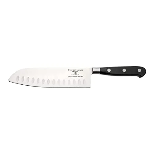 Rockingham Forge FRF Santokukniv 18 cm, helsmidd, handtag av pakkaträ, rosenträ, 9009SK/7 5019311958387