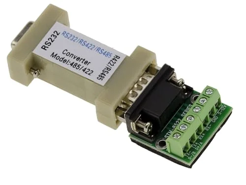 KALEA INFORMATIQUE RS232 till RS422 eller RS485 omvandlare med DB9 kontakter och trådbunden terminalblock för montering RS 485 422 3045051087737