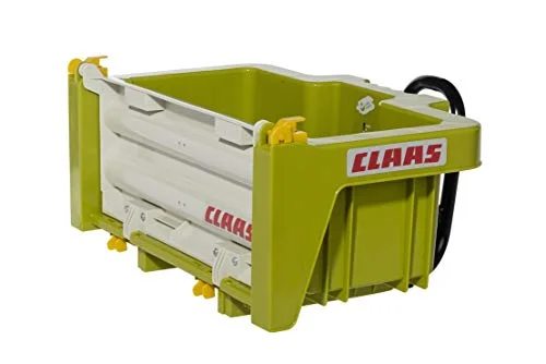 Rolly Toys 408924 rollyBox Claas transportmulde för trattraktor (barn från 310 år, kan vändas ihop, hakar ihop) 4006485408924