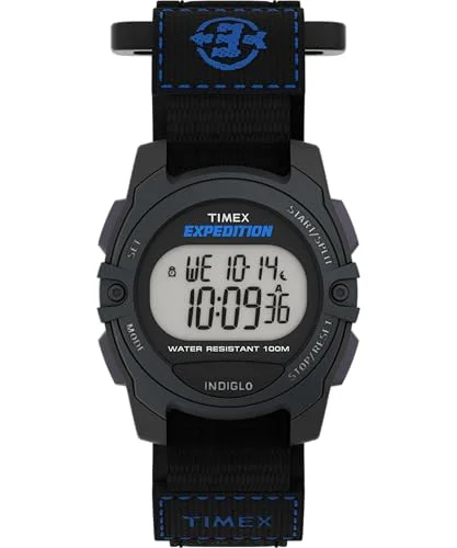 Timex TW4B Sportklocka, Svart, Unisex, Kronograf, digital 753048599295