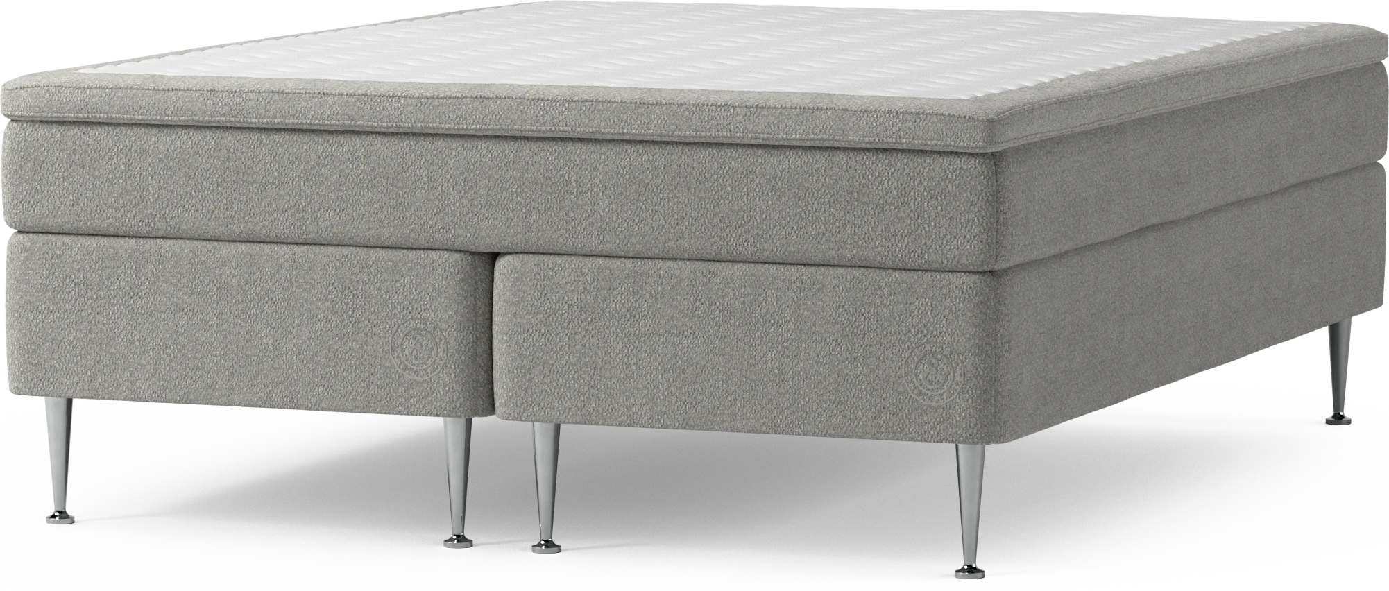 Asperö Comfort Kontinentalsäng, dubbelsäng med bäddmadrass Comfort och sängben f78u8