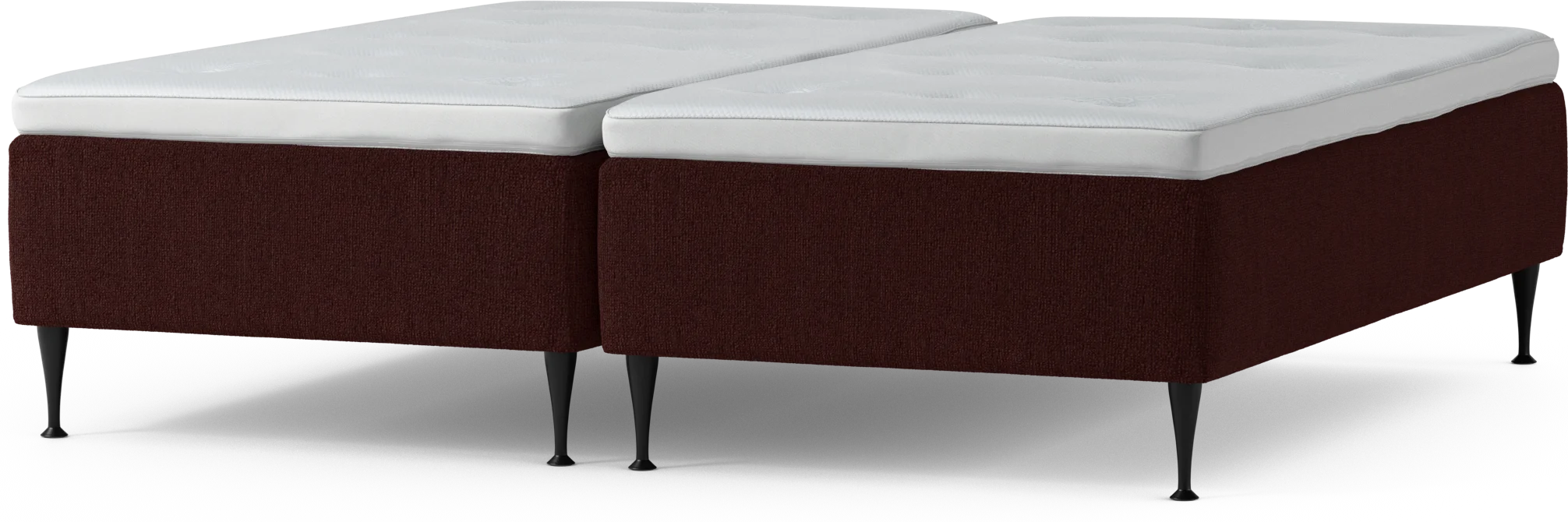 Delux Dream Ramsäng, dubbelsäng med bäddmadrass och sängben k59W1
