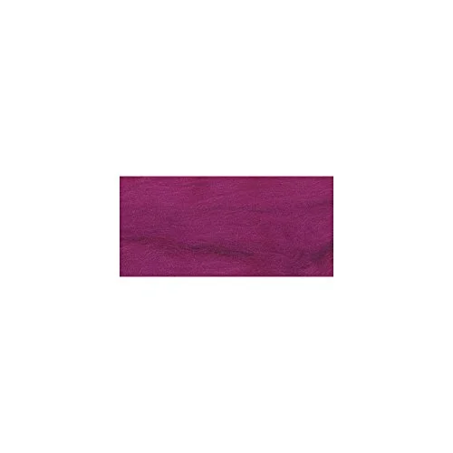 Rayher 5360038 ren ny ull, filtull, kamtåg, påse 50 g, rödlila, sagoull 4006166730962