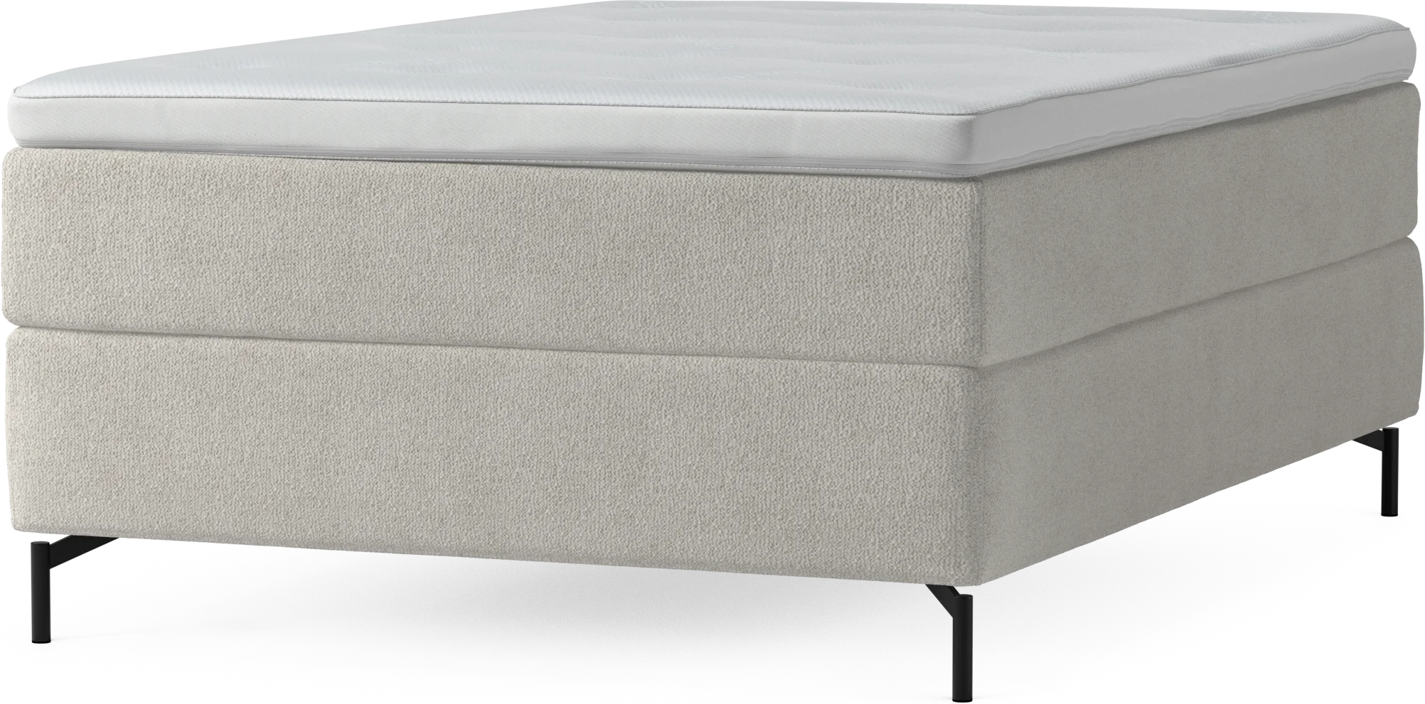 Delux Dream Kontinentalsäng, enkelsäng 140 cm med bäddmadrass och sängben 9LJfZ
