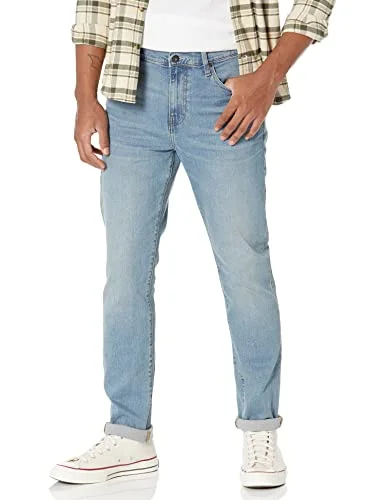 Amazon Essentials herr Comfort Stretch Slim Fit Jean (tidigare Goodthreads), ljusblå, 40 W x 32 L 191770320426