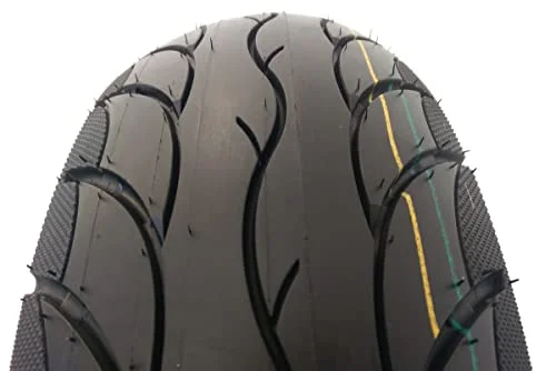 120/70 12 S1301 däck i storlek r12 120 70 x rulldäck från NaRubb 4.PR TL NY lämplig för moped scooter som bakdäck framhjul 5907609100771