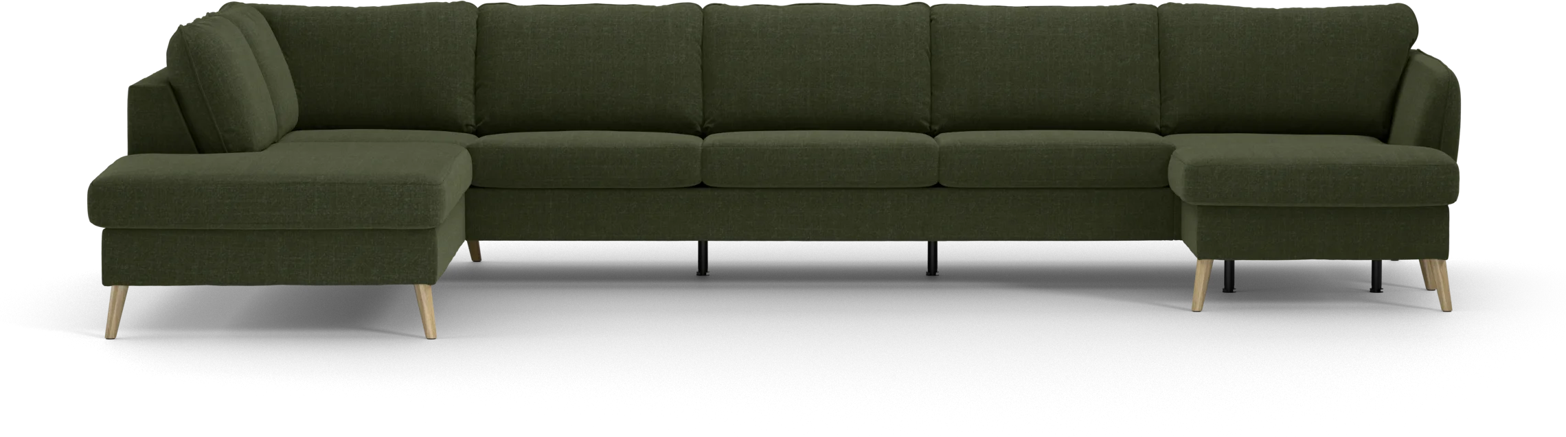 County 4-sits soffa med divan vänster och schäslong höger tUY8D