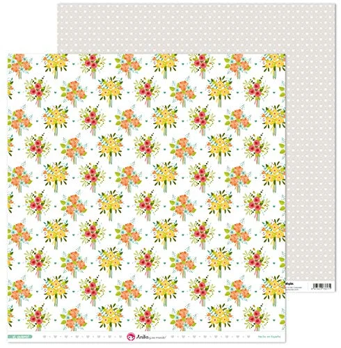 Anita y Su Mundo Samling Ja Jag vill Scrapbooking papper, Paper, Ramos, 30,5 x cm 8413623737659