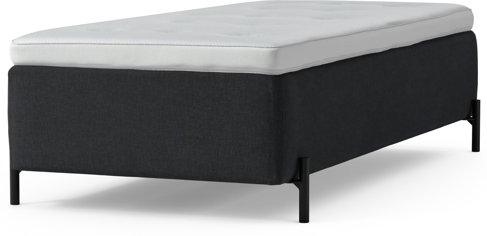Delux Dream Ramsäng, enkelsäng med bäddmadrass och sängben X8Fqw