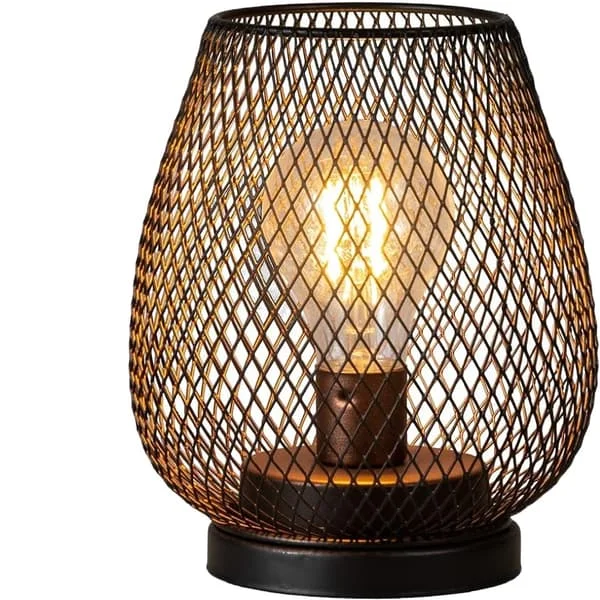 1-delad batteridriven lampa LED-bordslampa, metallbur sladdlös lampa med LED-lampa, vintage dekorativ utomhuslykta, lämplig för bröllop, fest RGX000270ZCR 1-delad batteridriven lampa LED-bordslampa, metallbur sladdlös lampa med LED-lampa, vintage dekorativ utomhuslykta, lämplig för bröllop, fest RGX000270ZCR
