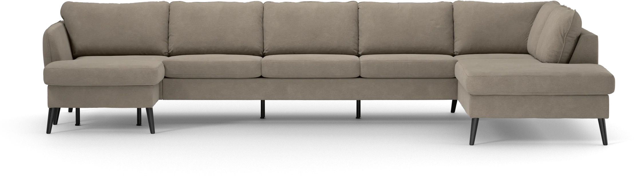 County 4-sits soffa med schäslong vänster och divan höger qv09q