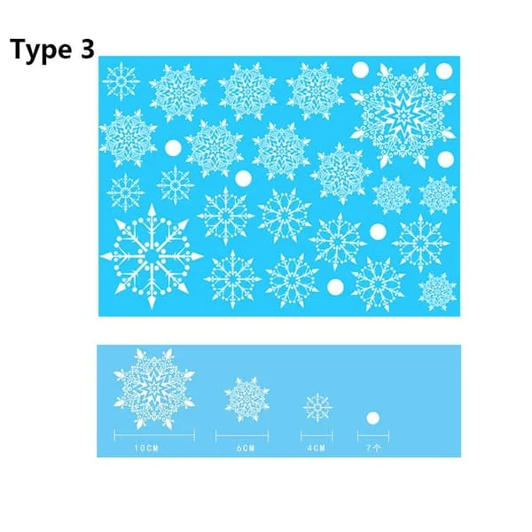 1 set Väggdekaler Snöflingor Dekaler Väggkonst TYP 3 – stock Yxx955397 1 set Väggdekaler Snöflingor Dekaler Väggkonst TYP 3 – stock Yxx955397