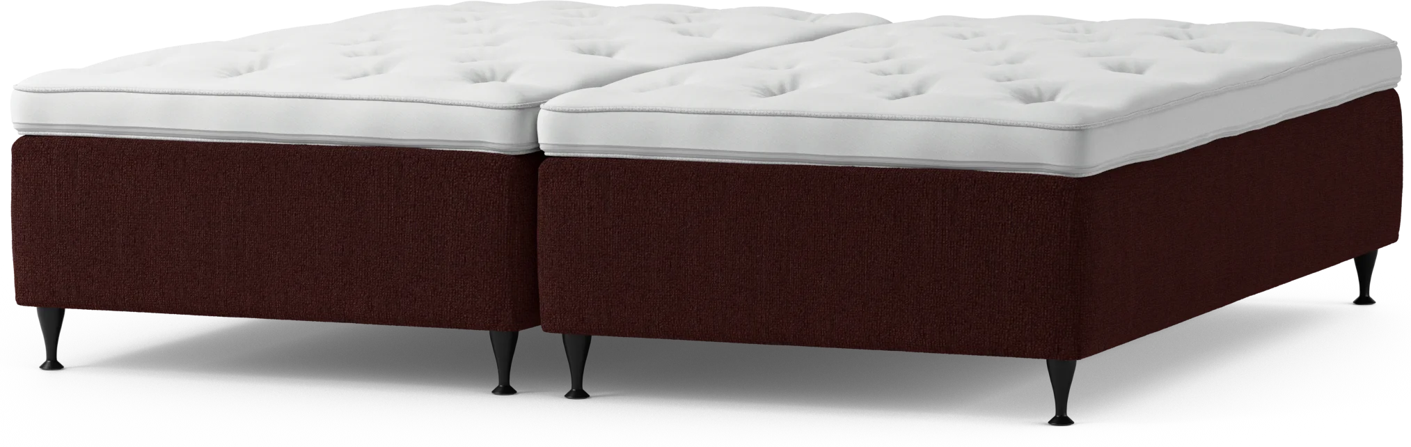 Delux Dream Ramsäng, dubbelsäng med bäddmadrass och sängben k4WdR