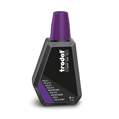 Trodat 7011 stämpelfärg, 28 ml, lila 9008056137085
