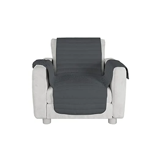 MB HOME BASIC Soffskydd Halkfri Cozy, Mörkgrå, 1 Plats 8058575092830