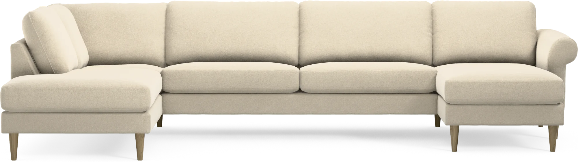 Bridge 3-sits soffa med divan vänster och schäslong höger YLL8b