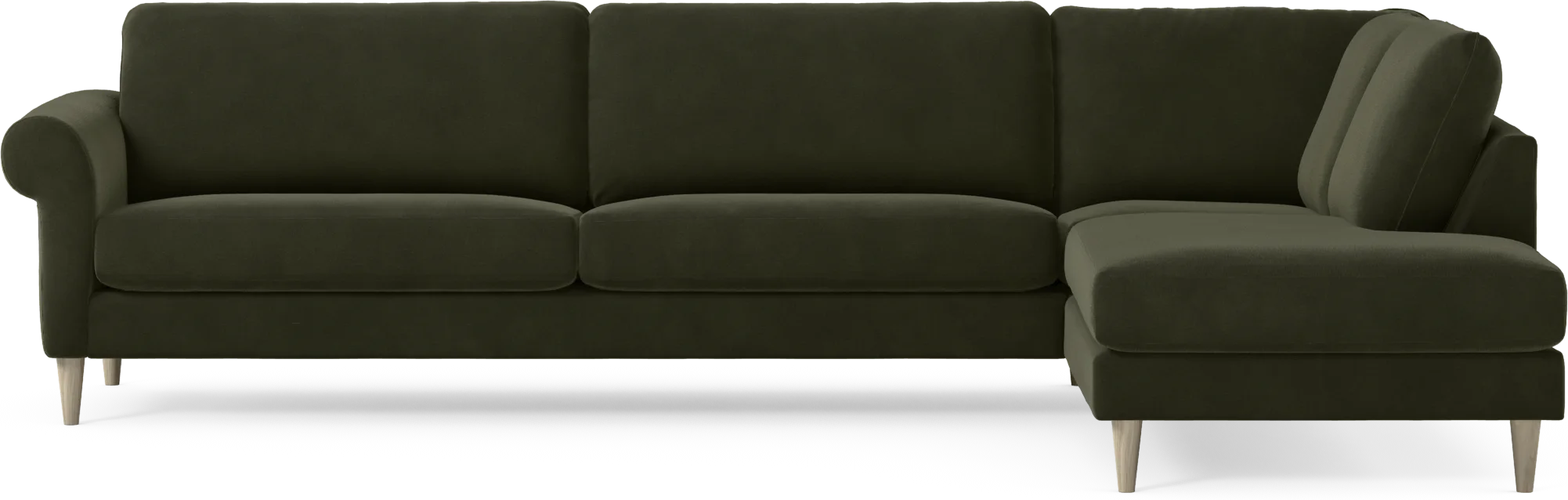 Bridge 4-sits soffa med divan höger L7Yyr