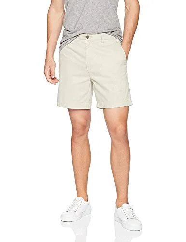 Amazon Essentials herr Classic Fit 7 tum kort, sten, 30 191770904596