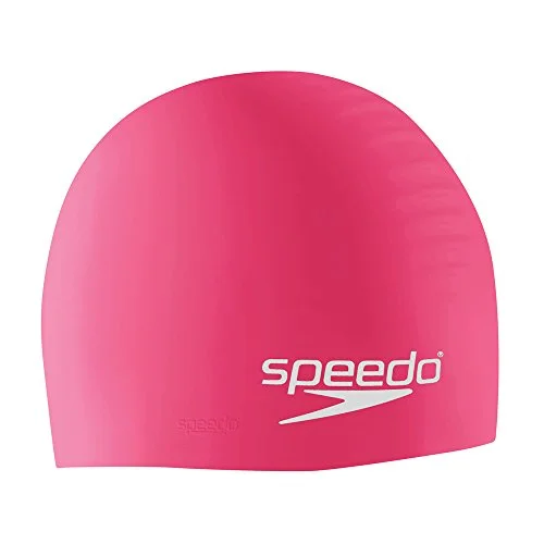 Speedo Unisex silikon badmössa, rosa, en storlek UK 8763081120