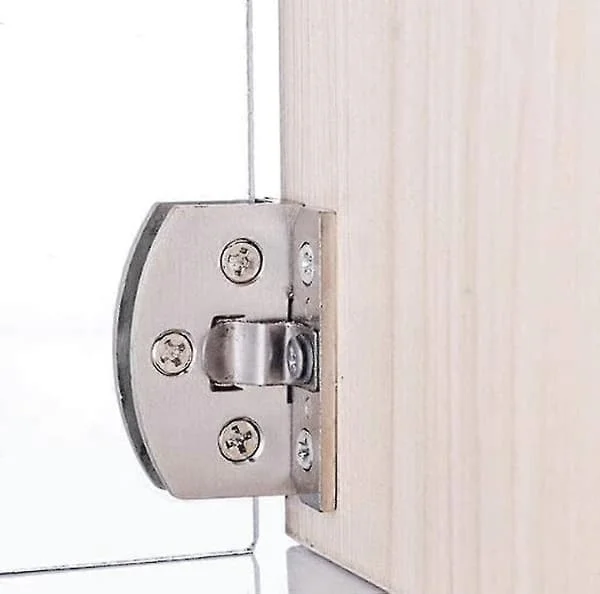 1 Par Glasdörrsgångjärn Display Vinkylsklämma Dörrgångjärn Ersättningsdelar För 5-8mm Tjockt Glas SUMFZ001571 1 Par Glasdörrsgångjärn Display Vinkylsklämma Dörrgångjärn Ersättningsdelar För 5-8mm Tjockt Glas SUMFZ001571