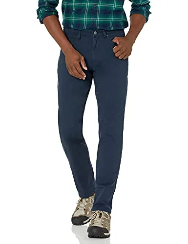 Amazon Essentials herr atletisk passform 5 ficka stretch twillbyxor (finns i stora och långa), marinblå, 40W/34L 193548649753