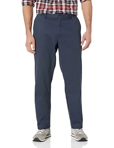 Amazon Essentials herr rak passform skrynkelfri platt framsida chinos byxa, marinblå, 38 W x 28 L 191770922187