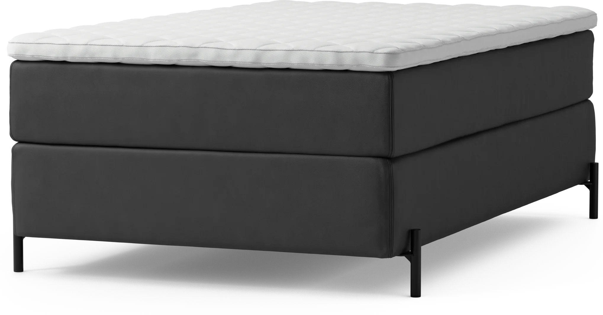 Delux Dream Kontinentalsäng, enkelsäng 120 cm med bäddmadrass och sängben yo2sK