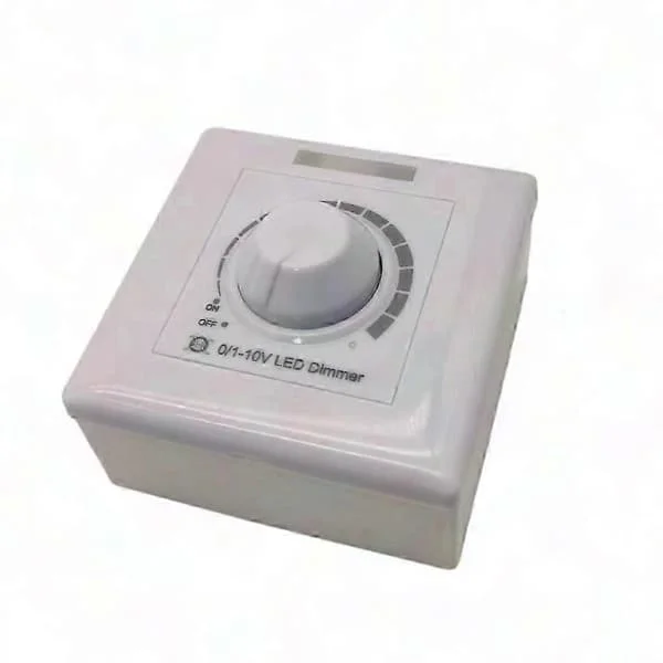 0-10V LED-dimmer med roterande brytare, ersättning för justerbar ljusstyrkekontroll (LGL) LG25-12170354
