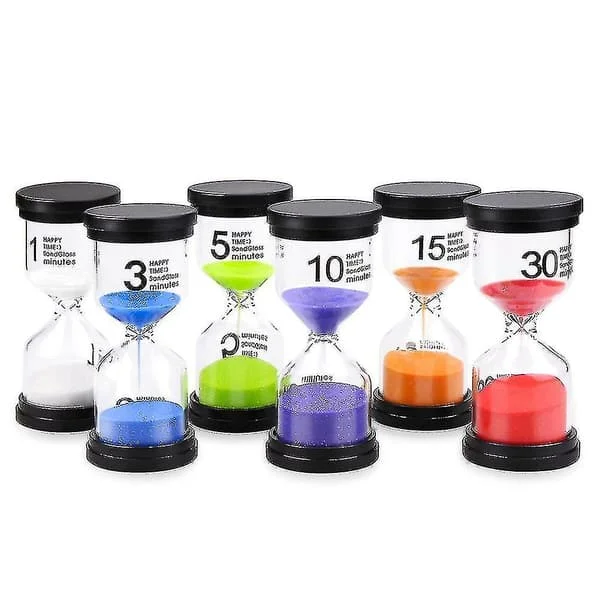 1/3/5/10/15/30min Sandtimer Timglas 9354582867997 1/3/5/10/15/30min Sandtimer Timglas 9354582867997
