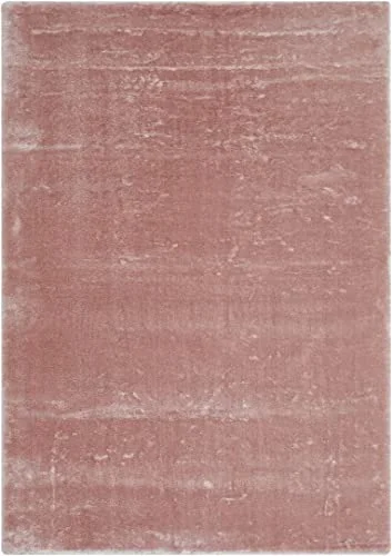 andiamo matta lammskinn fuskpäls fluffig sovrum lämplig som sängmatta eller pälsmatta vardagsrum lammskinnsimitation lättskött 80 x 150 cm rosa 4002398878595