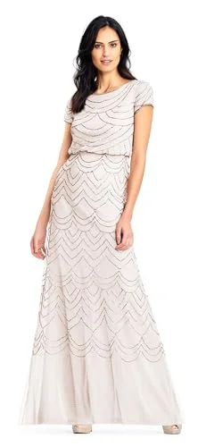 Adrianna Papell Damklänning, Rodne/guld, 38 SE 191937489867