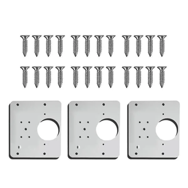 1/3/6 st Gångjärnsreparationsplatta för skåpmöbler Låd Fönster Rostfritt stål Plattreparationsaccessoar 6 st Mx-008422JCJ 1/3/6 st Gångjärnsreparationsplatta för skåpmöbler Låd Fönster Rostfritt stål Plattreparationsaccessoar 6 st Mx-008422JCJ