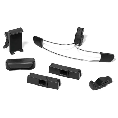 Skoda 00061122E Smart Holder nackstödshållare, komfortpaket 6 delar: 2 x adapter, 1 surfplattehållare, klädhängare, fickhållare, avfallsbehållare *** inte för sportsäten 4251338406811