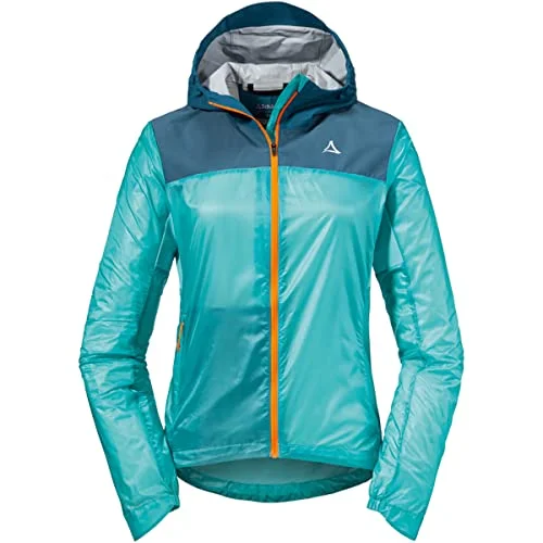 Schöffel Hybrid Jkt Flow Trail L, extremt lätt, ventilerande MTB-jacka, vattenavvisande cykeljacka med förformade armbågar 4061636894698