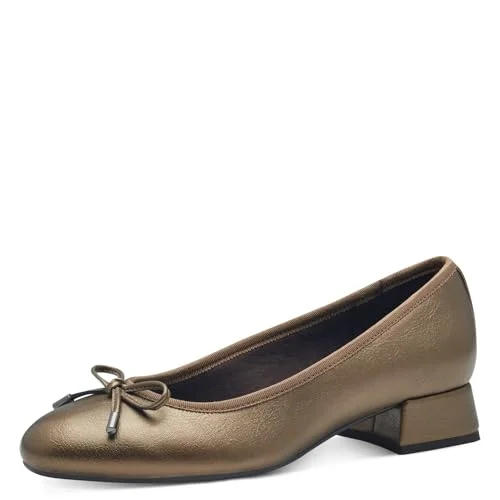MARCO TOZZI damer 2 2208 43 pumps, Mörkt guld, 38 EU 4064232073528