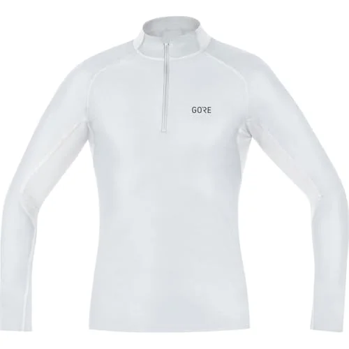 GORE WEAR M WINDSTOPPER Base Layer termisk polotröja, herr, Vit/Ljusgrå, XXL, 100325 4017912049238