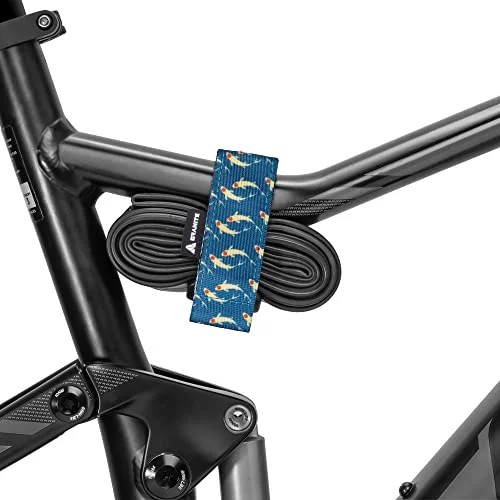 Granite Rockband+ MTB Ram Bärrem för Innerdäck och Cykelverktygssats, Cykelförvaringslösning att fästa extra utrustning på din mountainbike, BMX cykel, landsvägscykel gruscykel (Koi) 4710139334100