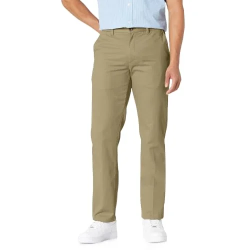 Amazon Essentials Herr Slim Fit Skrynkelbeständig platt framsida Chino byxa, kaki brun, 38 B x 30 L 191770237113