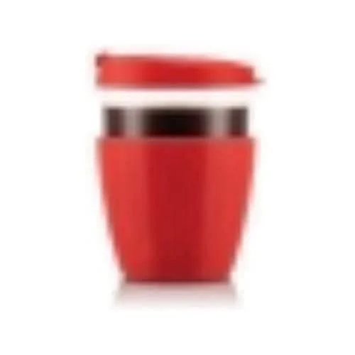 12091 04 JOYCUP Glassylta mugg, med lock och silikonhylsa, 0,4 l 699965471903