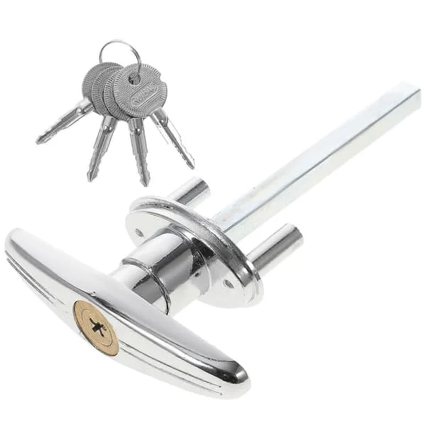 1 Set Garagedörrlås Låsande T-handtag Nödupplåsningslåssats Leverans duo1230-2146 1 Set Garagedörrlås Låsande T-handtag Nödupplåsningslåssats Leverans duo1230-2146