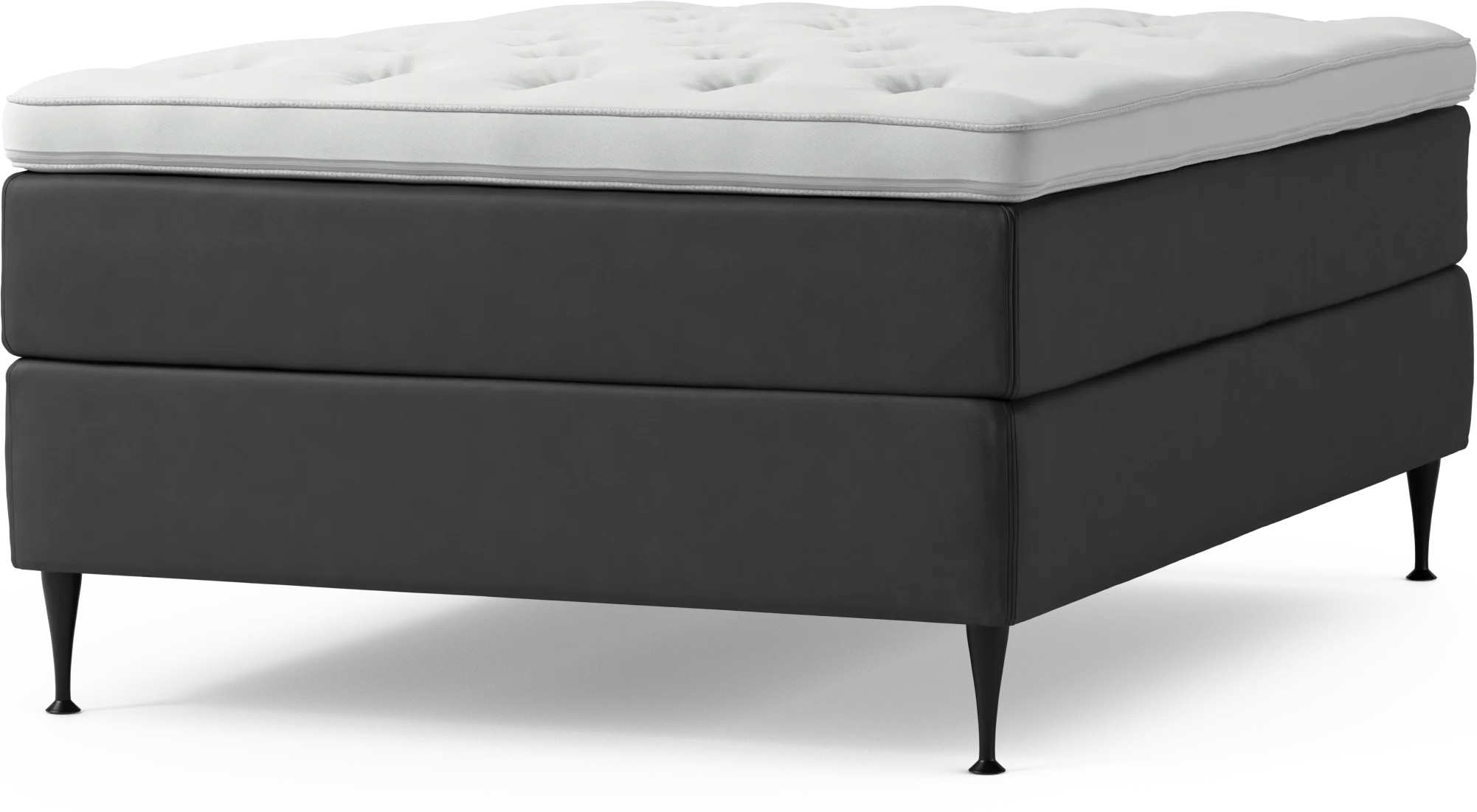 Delux Dream Kontinentalsäng, enkelsäng 140 cm med bäddmadrass och sängben xy8yt