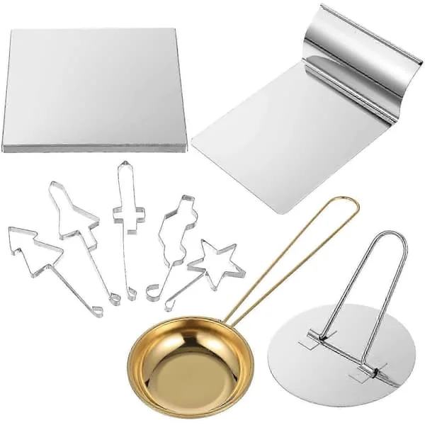 1 Set Honungskaka Kaka Spel Dalgona Kaka Snideri Kit Diy Dalgona Godisformar Tillverkningskit BGLN2533C0301