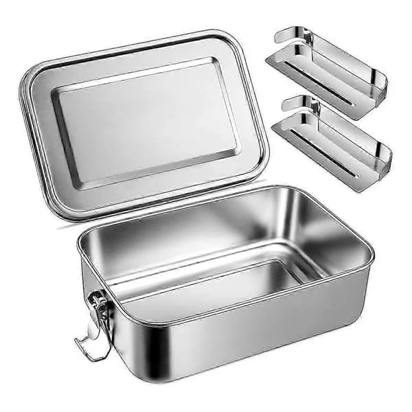 1.4L Matlåda, Rostfri Matlåda för Tonåringar, Metall Matlåda med 2 Flexibla Fack, 1400ml Lunch BoxP2025041100806 250804jgycjfd185 1.4L Matlåda, Rostfri Matlåda för Tonåringar, Metall Matlåda med 2 Flexibla Fack, 1400ml Lunch BoxP2025041100806 250804jgycjfd185