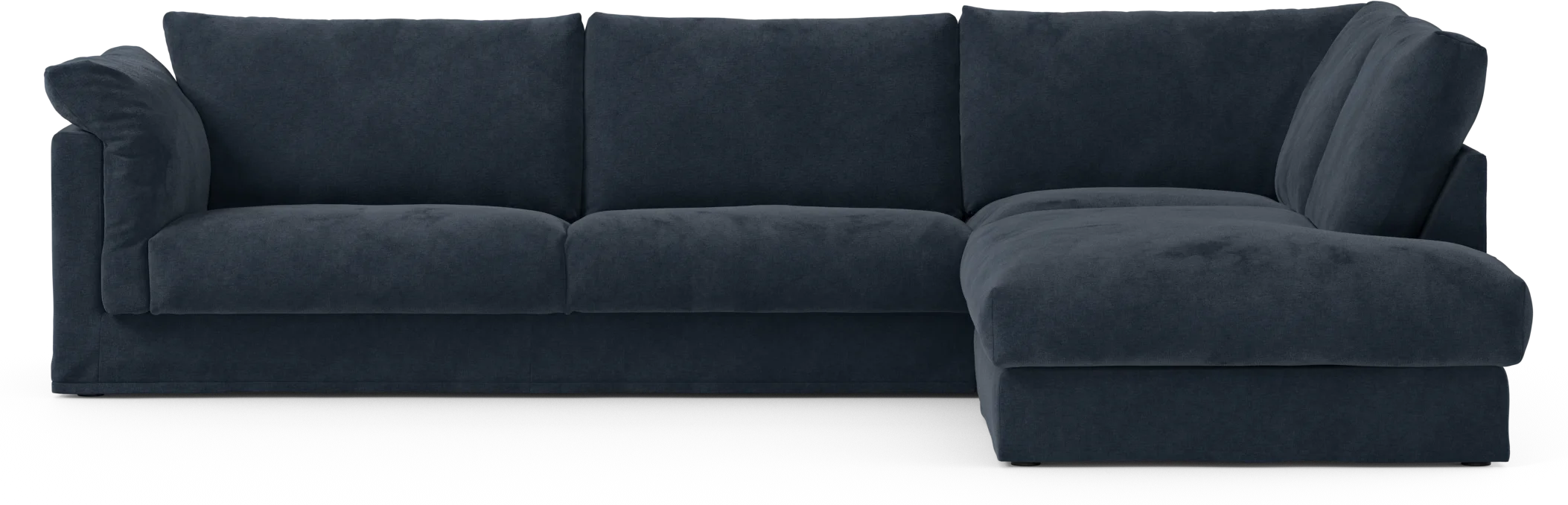 Cherrie 3-sits soffa med divan höger, med kappa w42Ls